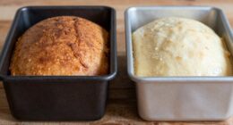 dark pans heat faster