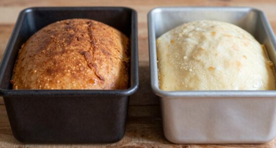 dark pans heat faster