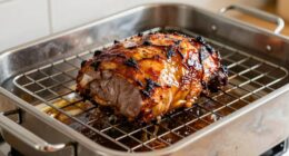 elevate food for even browning