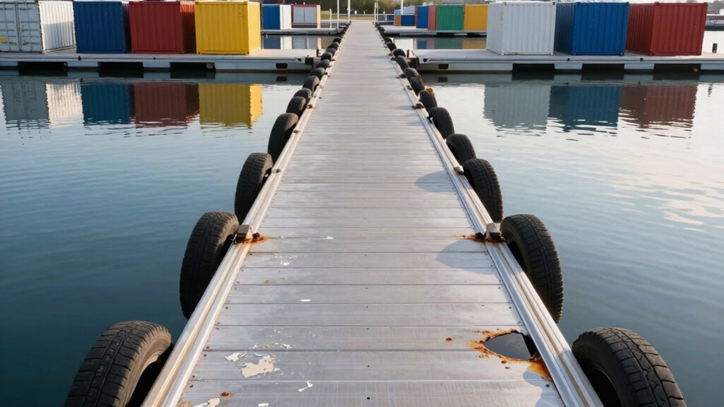 empty docks require maintenance