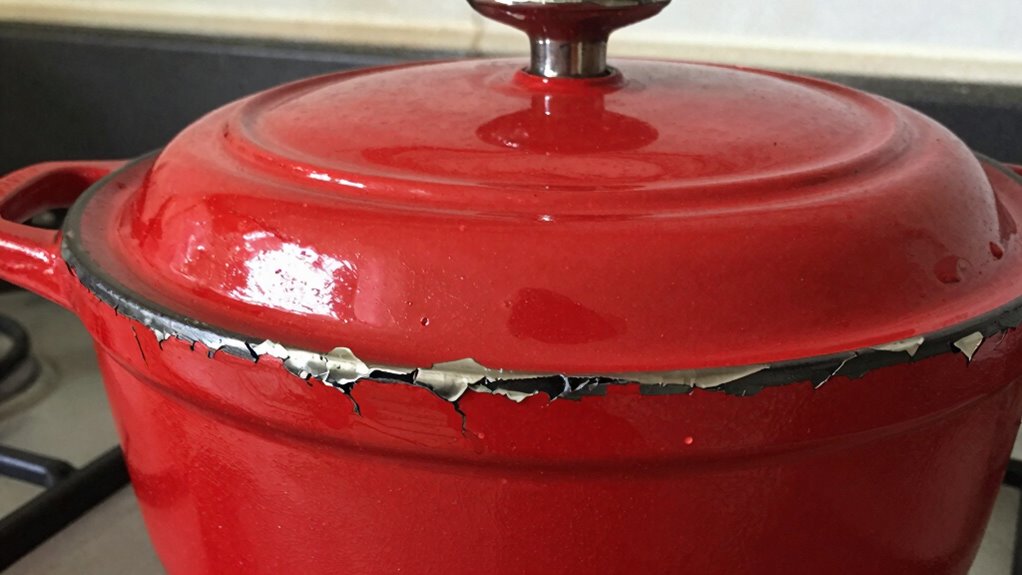 enamel coating chip prevention