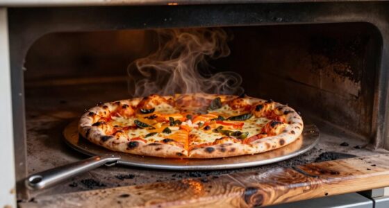 enhances oven pizza quality