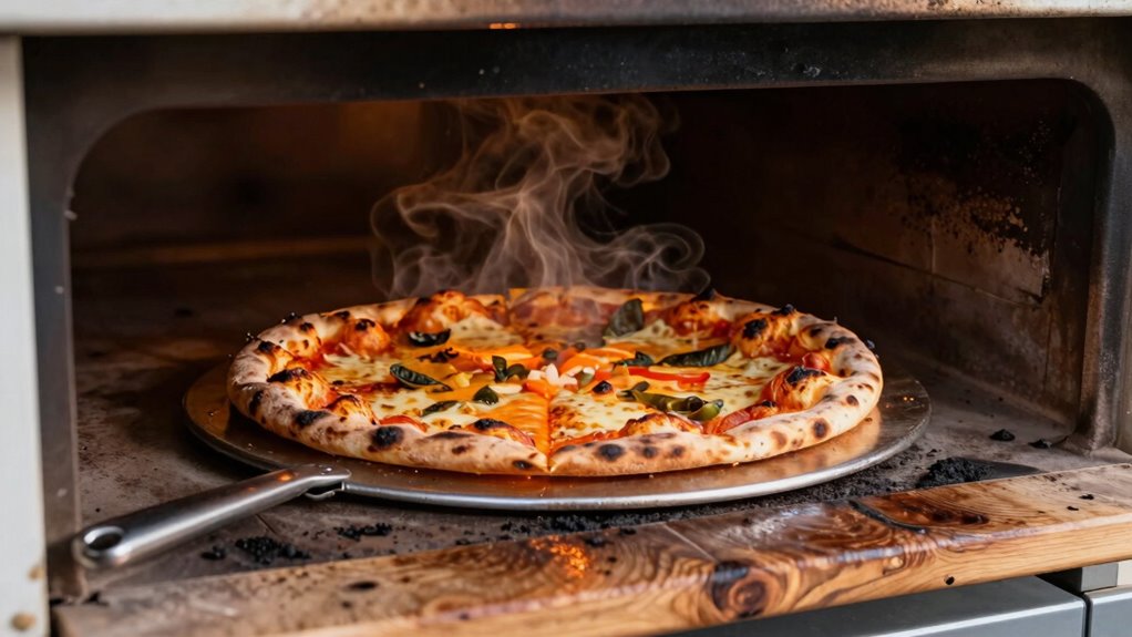 enhances oven pizza quality