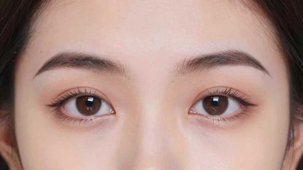 eyebrow shape enhances harmony