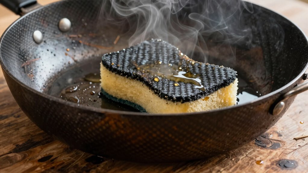 gentle cleaning and seasoning