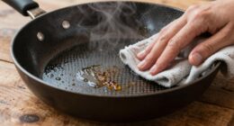 gentle cleaning preserves seasoning