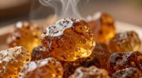 identify sticky aromatic scent