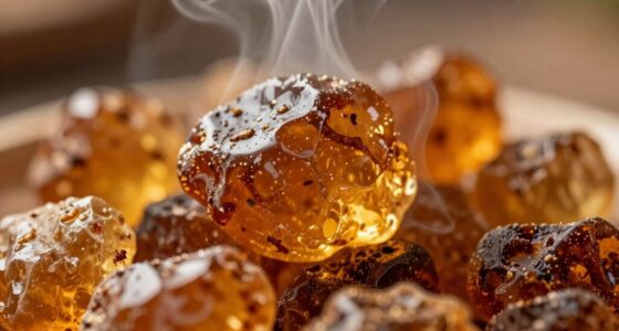 identify sticky aromatic scent