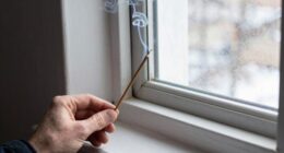 inspecting home insulation seals