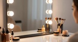 lighting effects on makeup