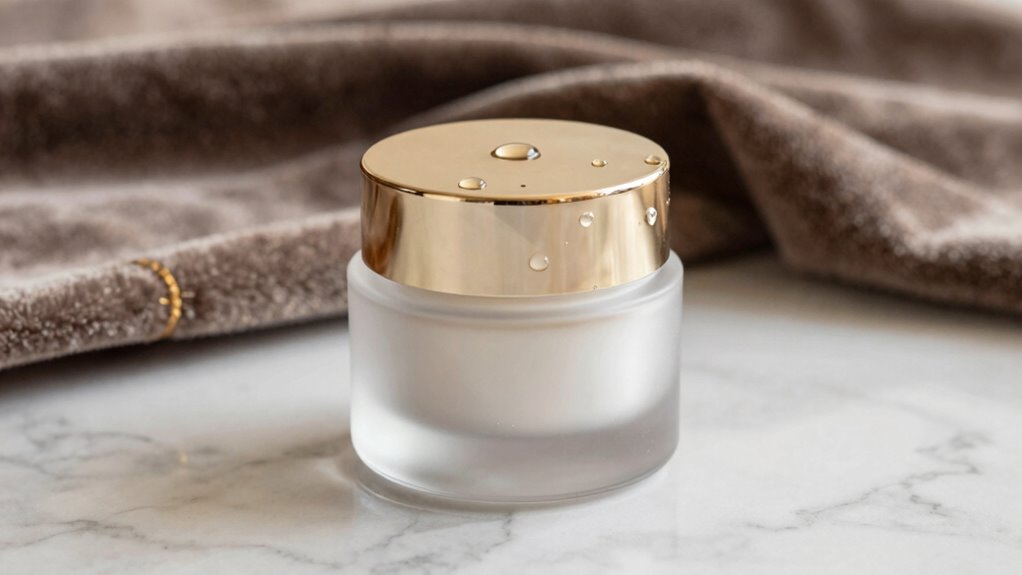 luxury skincare embodies transparency elegance ritual