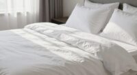 maintain white bedding brightness