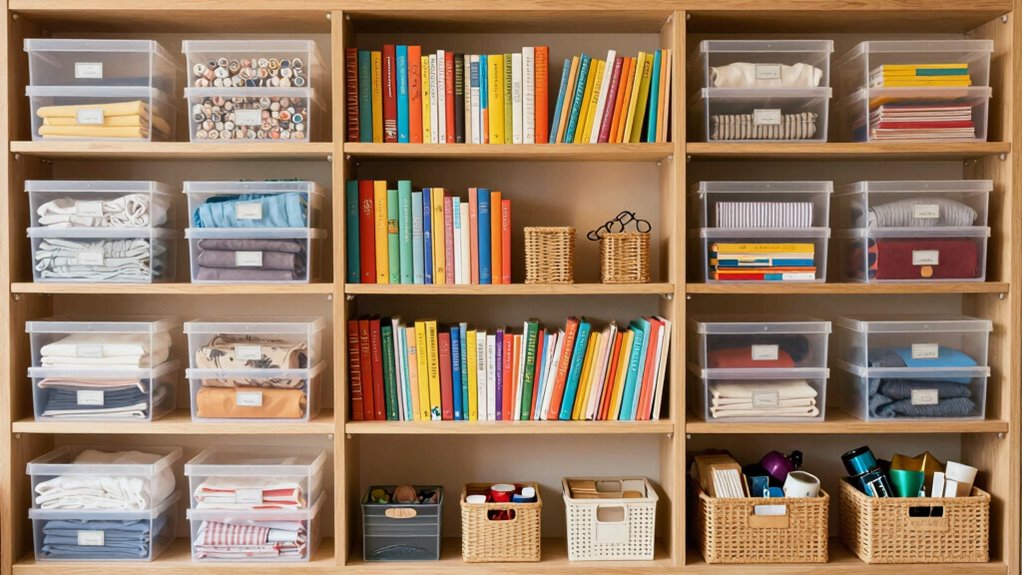 maximize storage with labels