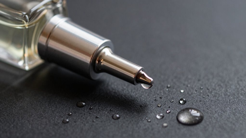 metallic scent on skin