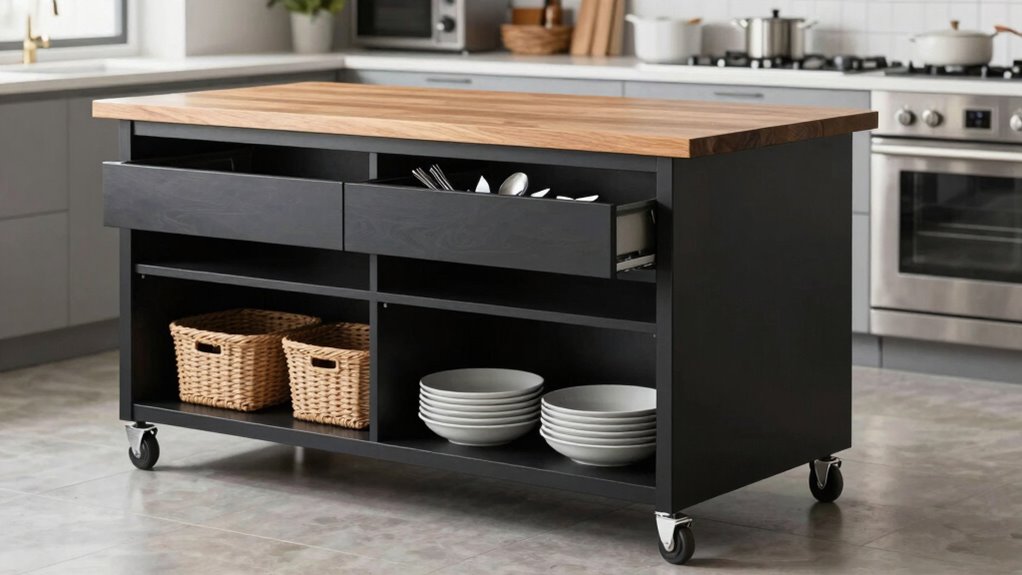 movable sturdy kitchen islands