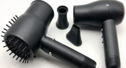 multiple hair dryer attachments