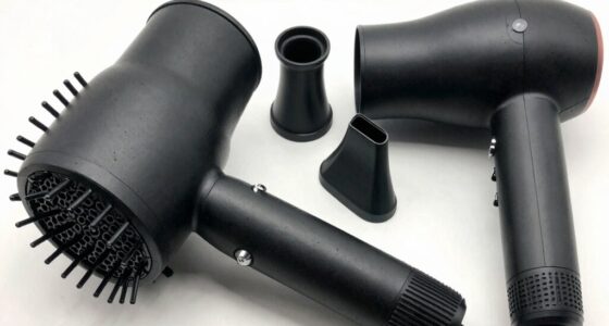 multiple hair dryer attachments