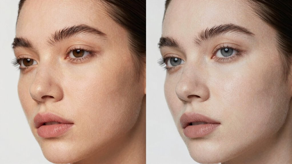natural light reveals true tones