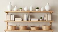 neatly arrange shelf items