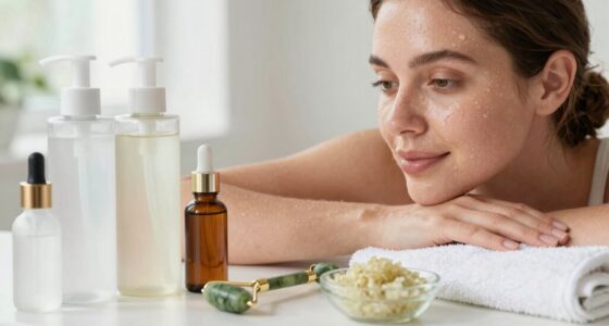 oily skin anti aging routine