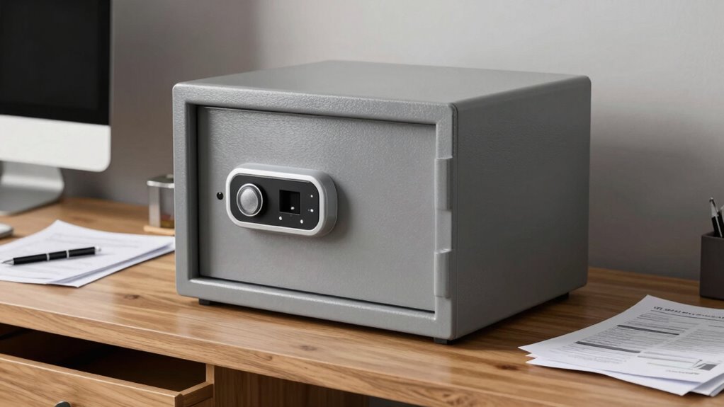 optimal biometric safe placement