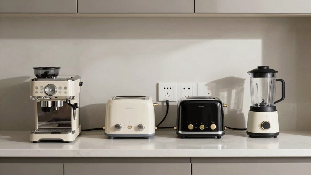 organize appliances for efficiency