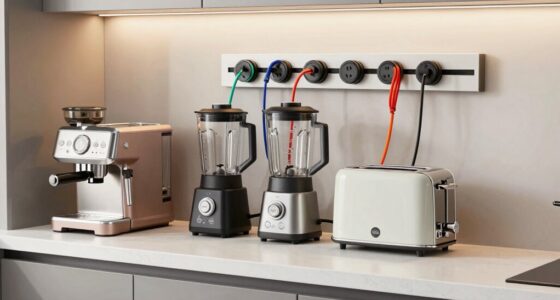 organize outlets with adapters