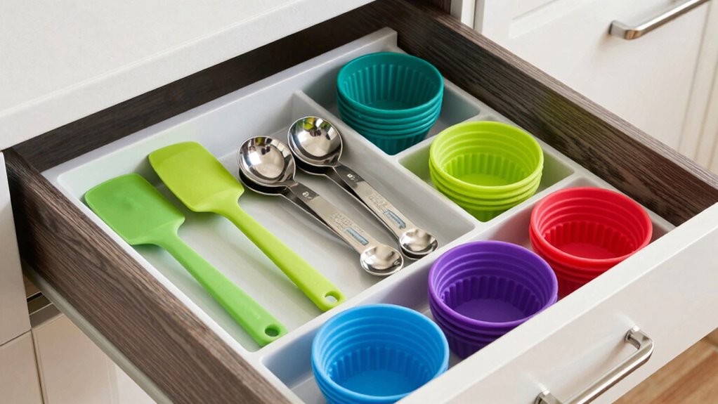 organize small kitchen tools