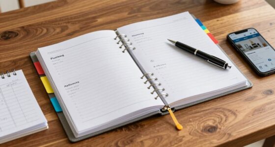 organized home maintenance system