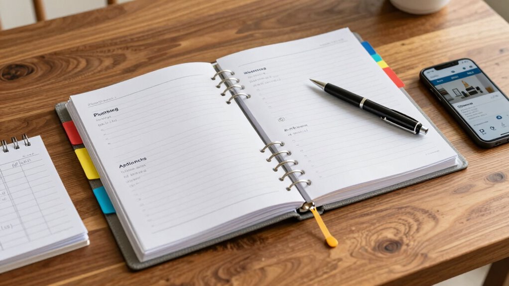 organized home maintenance system