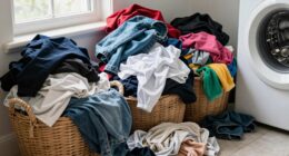 persistent laundry pile buildup