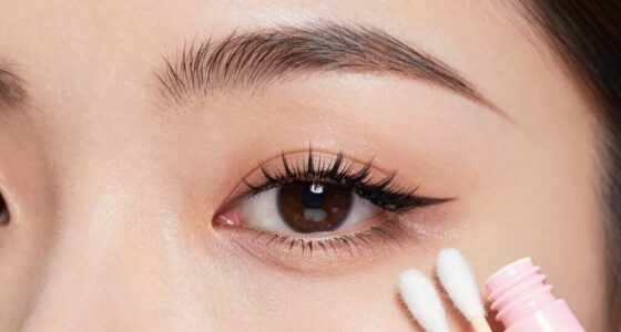 prevent mascara under eye smudges