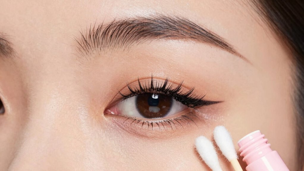 prevent mascara under eye smudges