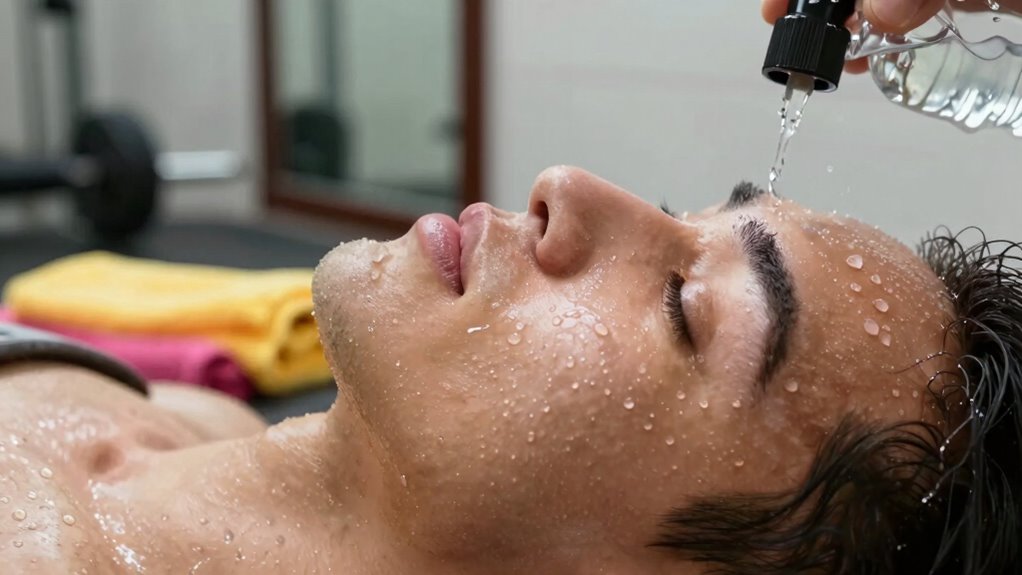 prevent sweat related skin damage