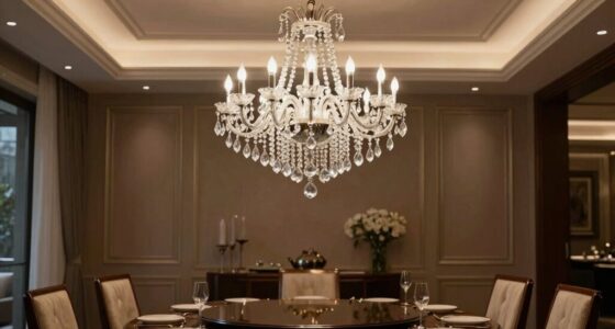 proper chandelier hanging height