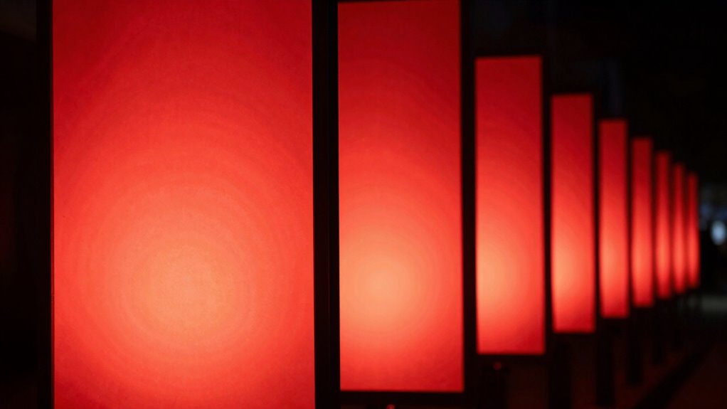 red light distance variations