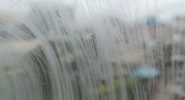 residual buildup from cleaners