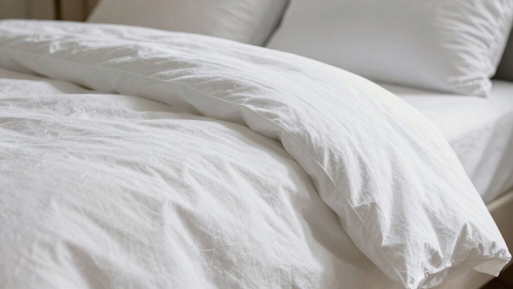 sheets feel rough afterward