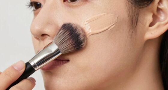 smoothly build makeup layers