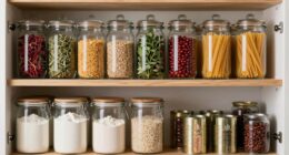 store essentials at eye level