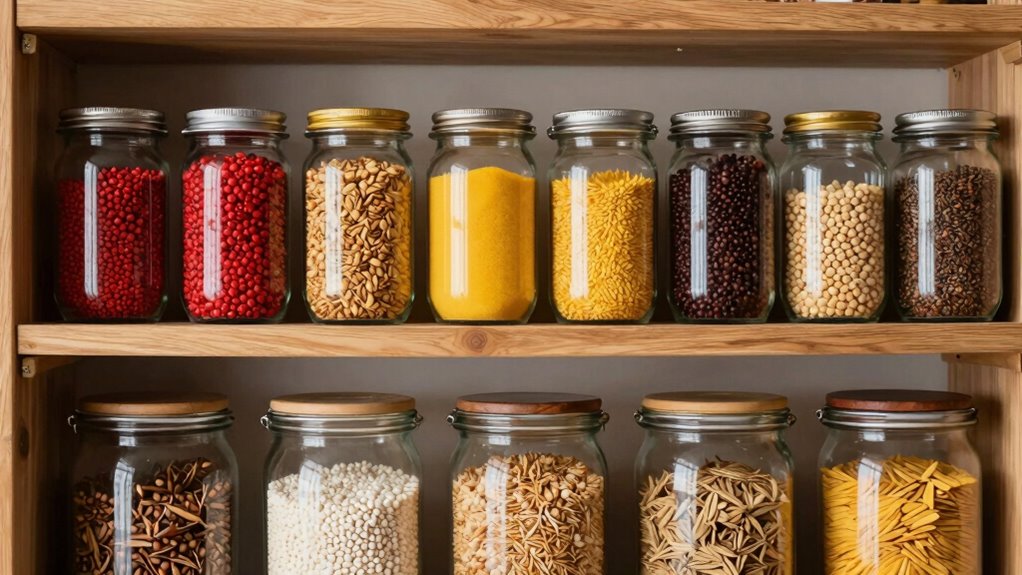 strategic kitchen and child storage
