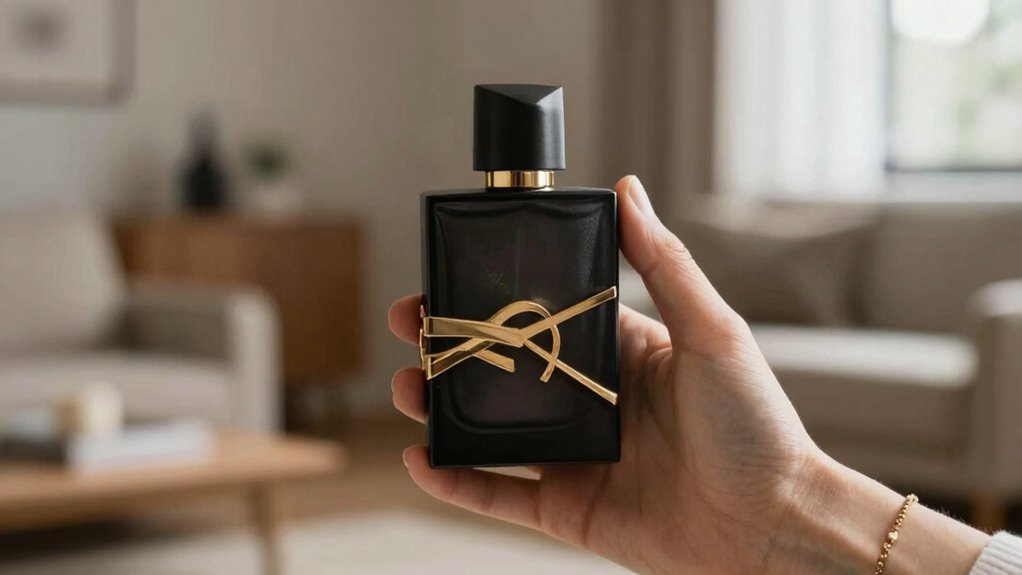 subtle dense fragrance application