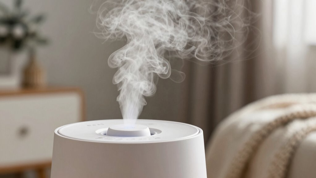 types of humidifier mists