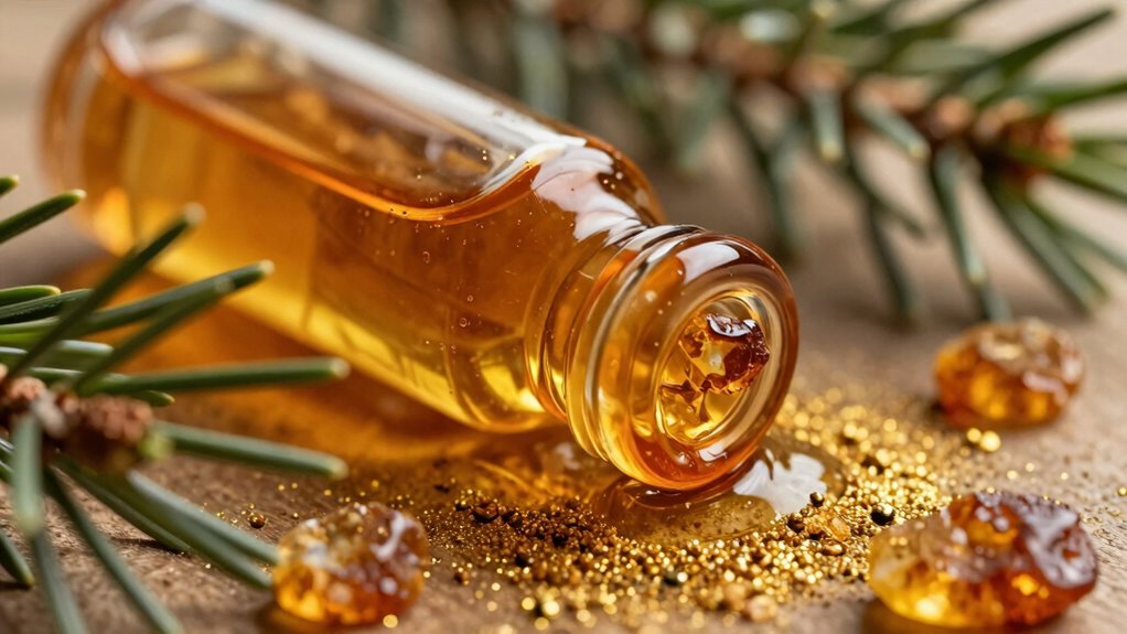 warm earthy resinous aromas