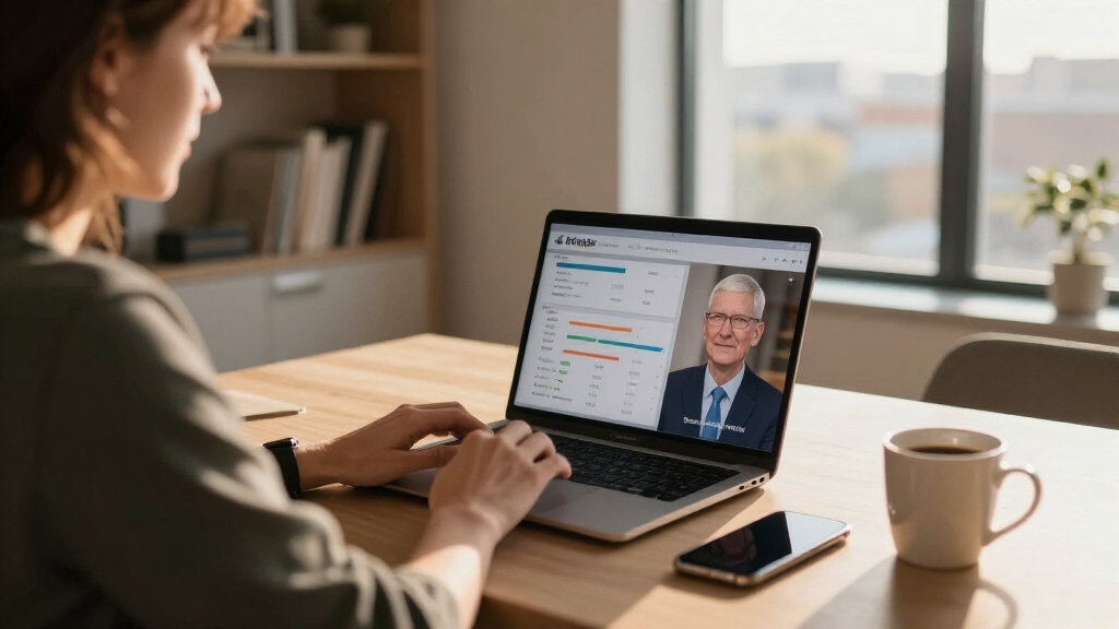 Apple earnings live updates: iPhone, AI and Tim Cook’s final CEO call